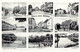 Grussa Aus Hilden - Mittelstrasse - Strandbad - Fabricius Haus - 1956 - Old Postcard - Germany - Used - Hilden
