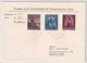 MiNr. 362 - 364 Liechtenstein 1957, 16. Dez. Weihnachten Nachnahme Satzbrief - Storia Postale