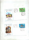 Lot 7 Lettre Cachet Parcourt Flamme Olympique 1972 - Postmark Collection