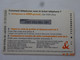 TELECARTE PREPAYEE TICKET FT RUGBY FRANCE TELECOM - Biglietti FT