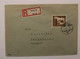 1944 Wien Pardubice Cover Dt Reich Wk2 Grossdeutsches Reich Einschreiben Pardubitz - Cartas & Documentos