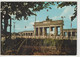 Berlin, Brandenburger Tor Mit Mauer & Stacheldraht - Brandenburger Tor