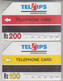 PAKISTAN 1993 PUBLIC TELEPHONE 2 CARDS URMET - Pakistan