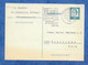 Entier Postal Allemagne Postkarte Offenburg Avec Flamme Tampon - Timbre Luther 15 Marks Oblitération 1976 - Postcards - Used