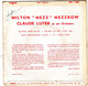 Disque 45 T De Milton " Mezz " Mezzrow - Claude Luter ET Son Orchestre - Vogue EPL 7085 - France 1951 - Jazz