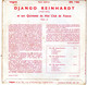 Disque 45 T De Django Reinhardt  Et Son Quintette Du Hot Club De France – Vol. 1 - Nuage - Vogue EPL 7066 - France 1955 - Jazz
