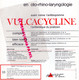 PUBLICITE VULCACYCLINE-ANTIBIOTIQUE LEPETIT PARIS- LES FORGES VULCAIN-VOLCAN HALEAKALA  HAWAI-ILE DE MAUI - Advertising