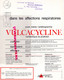 PUBLICITE VULCACYCLINE-ANTIBIOTIQUE LEPETIT PARIS- LES FORGES VULCAIN-VOLCAN GUNUNG AGUNG BALI- HAROUN TAZIEFF - Advertising