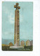 Postcard Yorkshire Whitby Caedmon's Cross Unused . Creased - Whitby