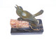 Delcampe - *BELLE PAIRE OISEAUX BRONZE ART DECO SERRE LIVRES PATINE VERTE SOCLE MARBRE   E - Art Nouveau / Art Deco