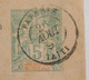 AZ11 ETABL. OCEANIE   BEL ENTIER RRR   1892  DE PAPEETE  TAHITI ++AFFRANCH. INTERESSANT - Storia Postale