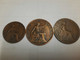 Lot De 3 Pièces Anglaises De La Reine Victoria - Collections