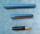 Delcampe - SET OMAS 80 AZZURRO OPACO STILOGRAFICA E SFERA NUOVE 1970 VINTAGE PENS MIB - Stylos