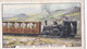 Trains Of The World 1937 - 23 Snowden Mountain Railway, North Wales - Gallaher Cigarette Card - Original - Gallaher