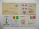 Delcampe - DDR Belegeposten Ab Den 1950er Jahren! über 400 Belege! Teils Interessante Belege / Verwendungen! Stöberposten! - Collections (without Album)