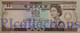 FIJI 1 DOLLAR 1980 PICK 76a XF W/HOLES - Fidji