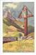 30386 - Blatten Zermatt Croix Signé Portner  + Cachet Mayens De Sion 1938 - Blatten