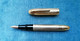 PENNA STILOGRAFICA & PORTAMINA COLUMBUS ORO 1950 FOUNTAIN PEN & PENCIL SET ITALY - Stylos