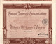 France Paris Universal Film Company 1910 Bond Certificate Art Deco - Cinéma & Théatre