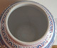 Grand Pot À Gingembre Vintage Décor Oiseaux Bleus - Copie Xviiè Siècle - Jugendstil / Art Déco