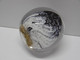 *ANCIENNE SULFURE PRESSE PAPIER Made In IRELAND JERPOINT GLASS PAPERWEIGHT   E - Briefbeschwerer