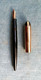 PENNA STILOGRAFICA EVERSHARP SKYLINE GOLD 14 K 1942 VINTAGE FOUNTAIN PEN - Stylos