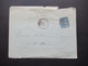 Frankreich 1886 Sage EF Stempel K2 Chavannes S Suran Umschlag Escompte & Recouvrements H. Bayet Nach St Claude - PAM