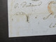 Schweiz 1866 Faltbrief Mit Inhalt PD Brief Basel - Saint Chamond Vorne 4 Stempel / Rückseitig 3 Stempel - Lettres & Documents