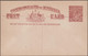 Australie 1922. 3 Entiers Postaux à 1½ Penny à L'effigie De George V. 3 Couleurs Différentes. Kangourou Et émeu - Struisvogels