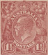 Delcampe - Australie 1922. 3 Entiers Postaux à 1½ Penny à L'effigie De George V. 3 Couleurs Différentes. Kangourou Et émeu - Avestruces