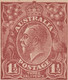 Delcampe - Australie 1922. 3 Entiers Postaux à 1½ Penny à L'effigie De George V. 3 Couleurs Différentes. Kangourou Et émeu - Struzzi