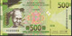 GUINEA NLP 500 FRANCS 2018  FIRST PREFIX ISSUED #AC  !  Issued August 2019 UNC. - Guinea