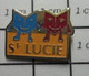 2022 Pin's Pins / Beau Et Rare / THEME : ADMINISTRATIONS / ECOLE SAINTE LUCIE Mais Où ? Laquelle ? - Administrations