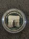 100 FRANCS 15 ECUS BE PROOF ARC DE TRIOMPHE 1993 / 20000 EX SILVER FRANCE / CAPSULE - Probedrucke