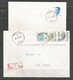 Belgique - Poste Militaire - Cachet "POST.37 4090" - Différents Types Et Dates - Dont 2 Recommandés - Storia Postale