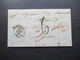 Auslandsbrief Mit Inhalt 1859 Livorno - Lyon Roter K2 Tosc Marseille Handschriftlicher Vermerk Vapeur Via Marseille - Toskana