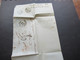 Delcampe - Auslandsbrief Mit Inhalt 1859 Livorno - Lyon Roter K2 Tosc Marseille Handschriftlicher Vermerk Vapeur Via Marseille - Toskana