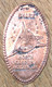 ÉTATS-UNIS USA NORTH CAROLINA AQUARIUMS SHARK PIÈCE ÉCRASÉE PENNY ELONGATED COIN MEDAILLE TOURISTIQUE MEDALS TOKENS - Elongated Coins