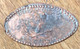 ÉTATS-UNIS USA RIVERBANKS ZOO AND GARDEN FLEUR PIÈCE ÉCRASÉE PENNY ELONGATED COIN MEDAILLE TOURISTIQUE MEDALS TOKENS - Pièces écrasées (Elongated Coins)