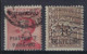 PERFIN / PERFO / LOCHUNG 2 Stamps , 1 X LEVANT / LEVANTE  ITALY OFFICE CONSTANTINOPOLI  ; 2 Scans ! LOT 207 - Ohne Zuordnung