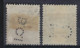 PERFIN / PERFO / LOCHUNG 2 Stamps , 1 X LEVANT / LEVANTE  ITALY OFFICE CONSTANTINOPOLI  ; 2 Scans ! LOT 207 - Ohne Zuordnung