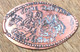 ÉTATS-UNIS USA STONE MOUNTAIN GEORGIA PIÈCE ÉCRASÉE PENNY ELONGATED COIN MEDAILLE TOURISTIQUE MEDALS TOKENS - Souvenirmunten (elongated Coins)