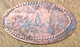 ÉTATS-UNIS USA PHILADELPHIA PIÈCE ÉCRASÉE PENNY ELONGATED COIN MEDAILLE TOURISTIQUE MEDALS TOKENS - Pièces écrasées (Elongated Coins)