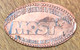 ÉTATS-UNIS USA SYRACUSE NEW-YORK MOST PIÈCE ÉCRASÉE PENNY ELONGATED COIN MEDAILLE TOURISTIQUE MEDALS TOKENS - Pièces écrasées (Elongated Coins)