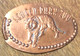 ÉTATS-UNIS USA SENECA PARK ZOO TIGRE PIÈCE ÉCRASÉE PENNY ELONGATED COIN MEDAILLE TOURISTIQUE MEDALS TOKENS - Elongated Coins