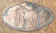 ÉTATS-UNIS USA RIVERBANKS ZOO GORILLE PIÈCE ÉCRASÉE PENNY ELONGATED COIN MEDAILLE TOURISTIQUE MEDALS TOKENS - Souvenirmunten (elongated Coins)