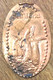 ÉTATS-UNIS USA SEA WORLD DOLPHIN DAUPHIN PIÈCE ÉCRASÉE PENNY ELONGATED COIN MEDAILLE TOURISTIQUE MEDALS TOKENS - Souvenirmunten (elongated Coins)
