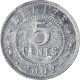 Monnaie, Belize, 5 Cents, 2002 - Belize