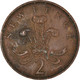 Monnaie, Grande-Bretagne, 2 Pence, 1971 - E. 2 Pence