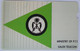 Saudi Telecom Ministry Of P.T.T. "A" A Value Logo In Green Triangle " - Saudi Arabia